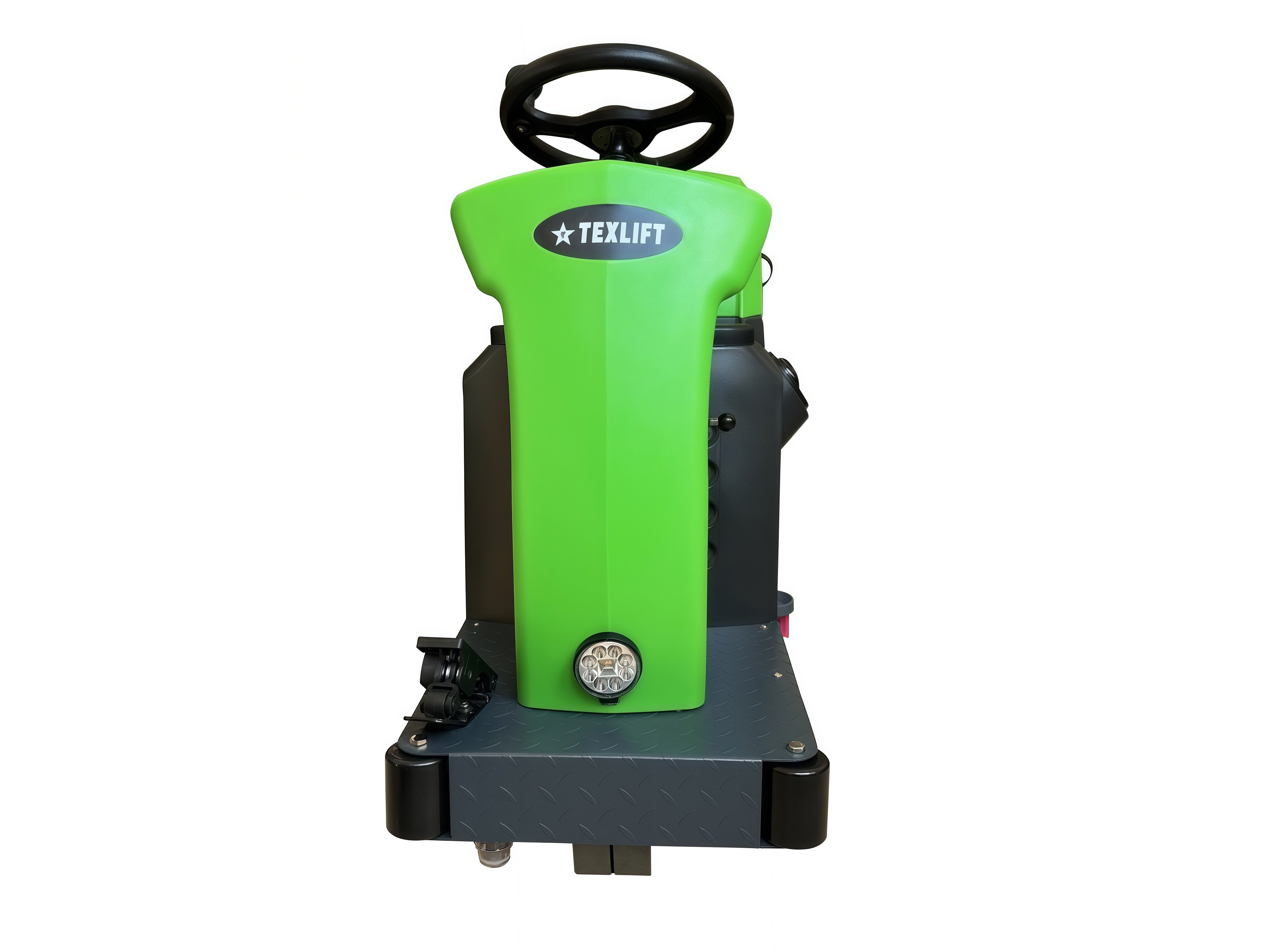 Texlift US-TX SDB21MINI Ride-On (Sit-On) Floor Scrubber – 19″ Brush, 32″ Squeegee (24V)