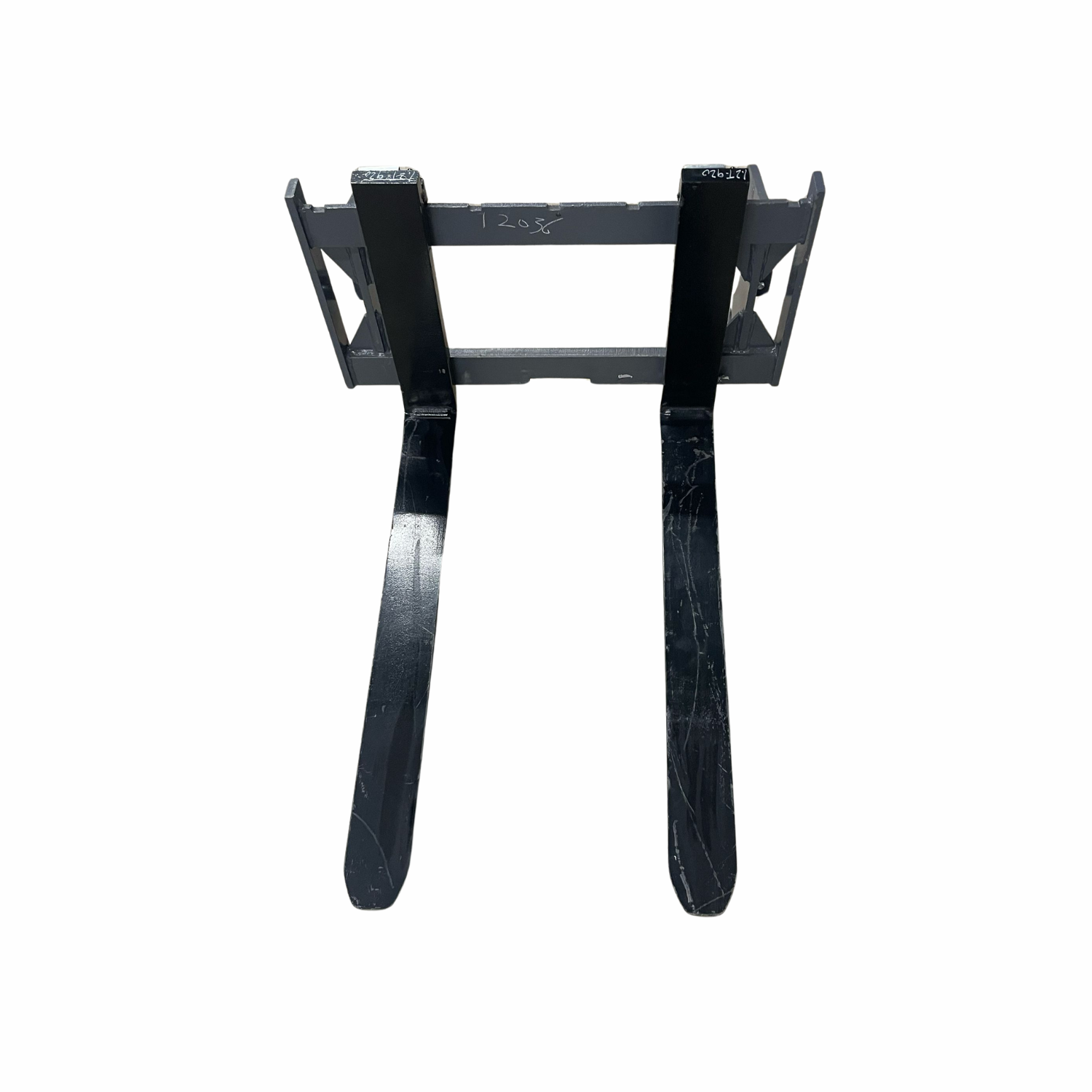 Adjustable Pallet Forks for Electric Wheel Loaders US-TXL140 & US-TXL140PRO – 36" Length, Quick Hitch Compatible - TEXLIFT