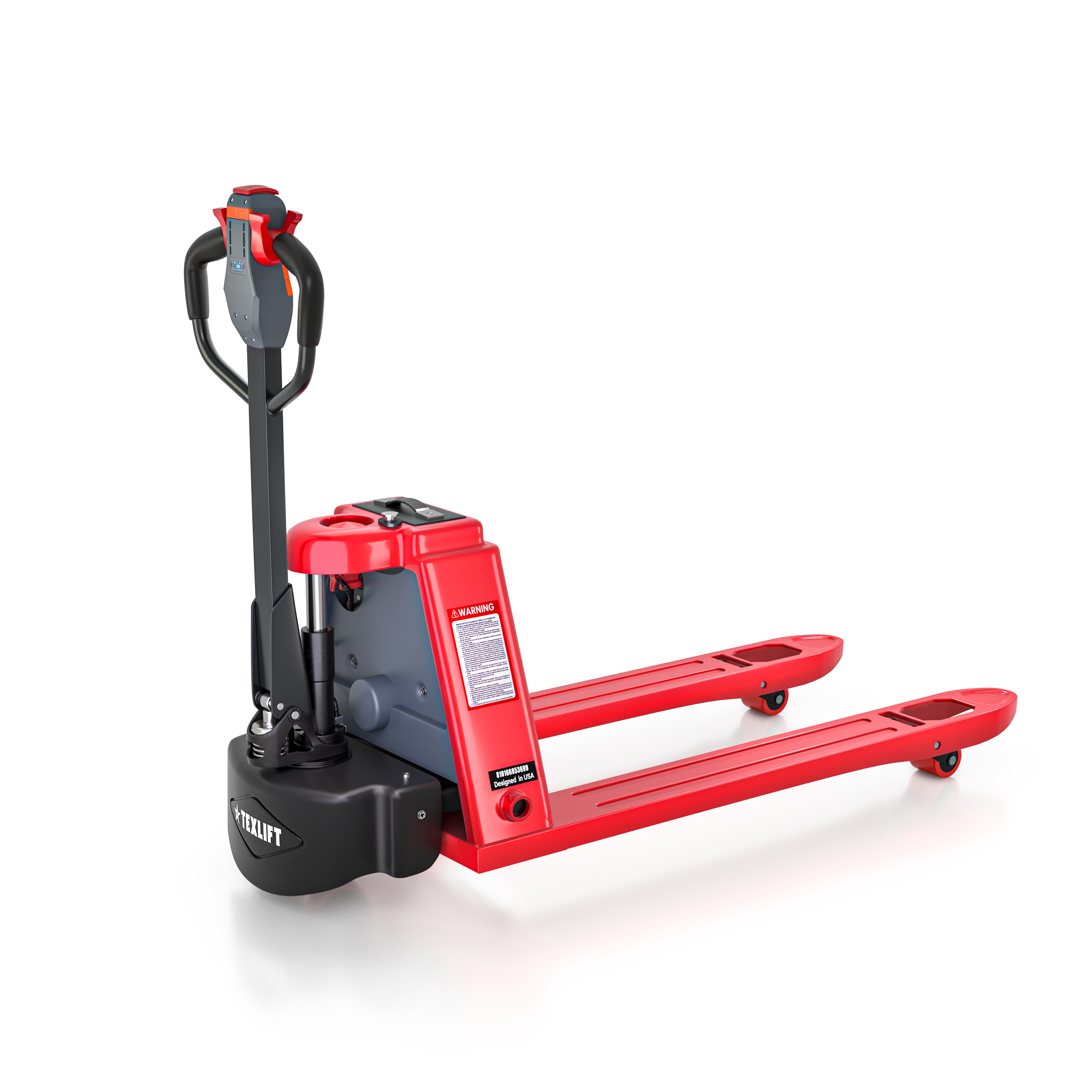 3,300 lb Full Electric Pallet Jack with Extra 48V Lithium Battery – EPT33K PD - TEXLIFT
