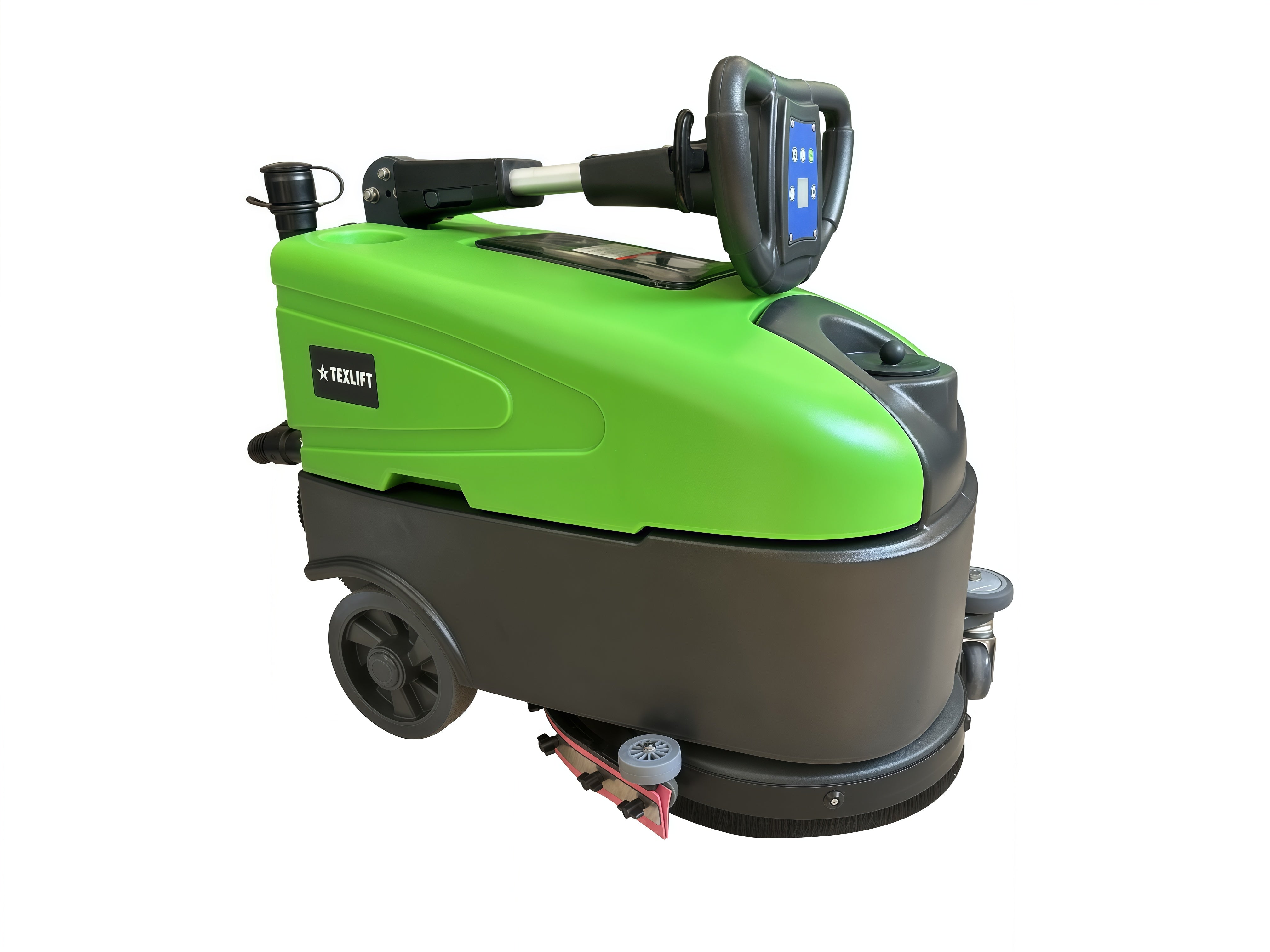 Texlift US-TX SB17 Electric Floor Scrubber – 16″ Brush, 22″ Squeegee (24V) - TEXLIFT