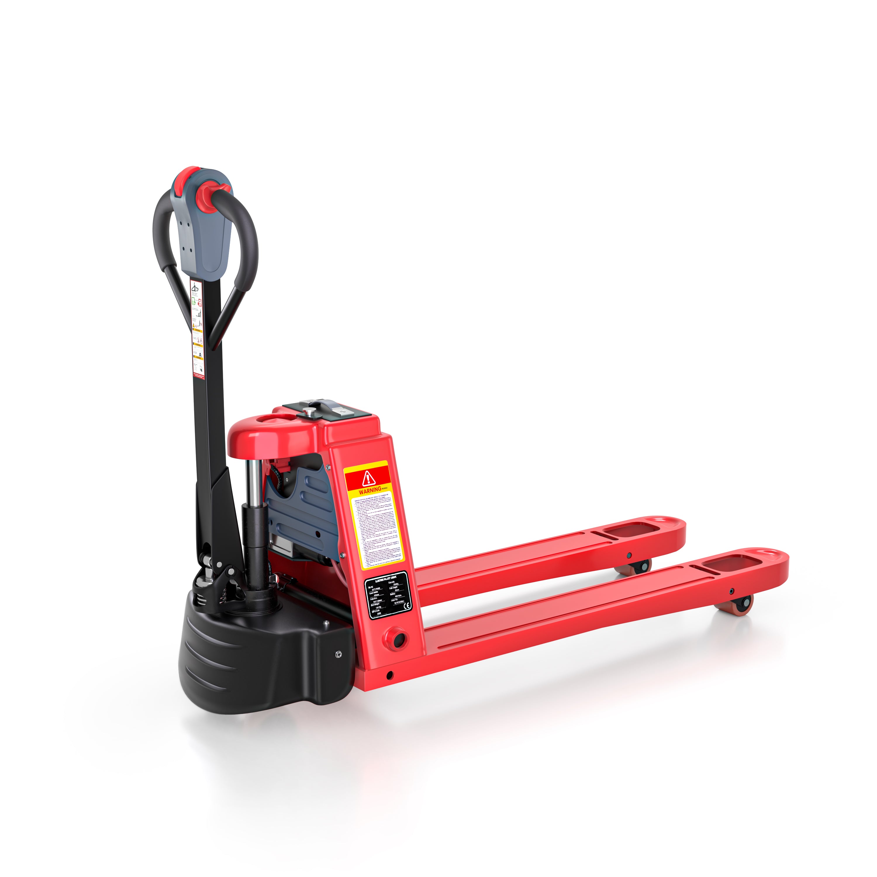 US-EPT44K NR Narrow Electric Pallet Jack – 21.5" Wide, 4,400 lb Full Electric Lithium Pallet Truck - TEXLIFT