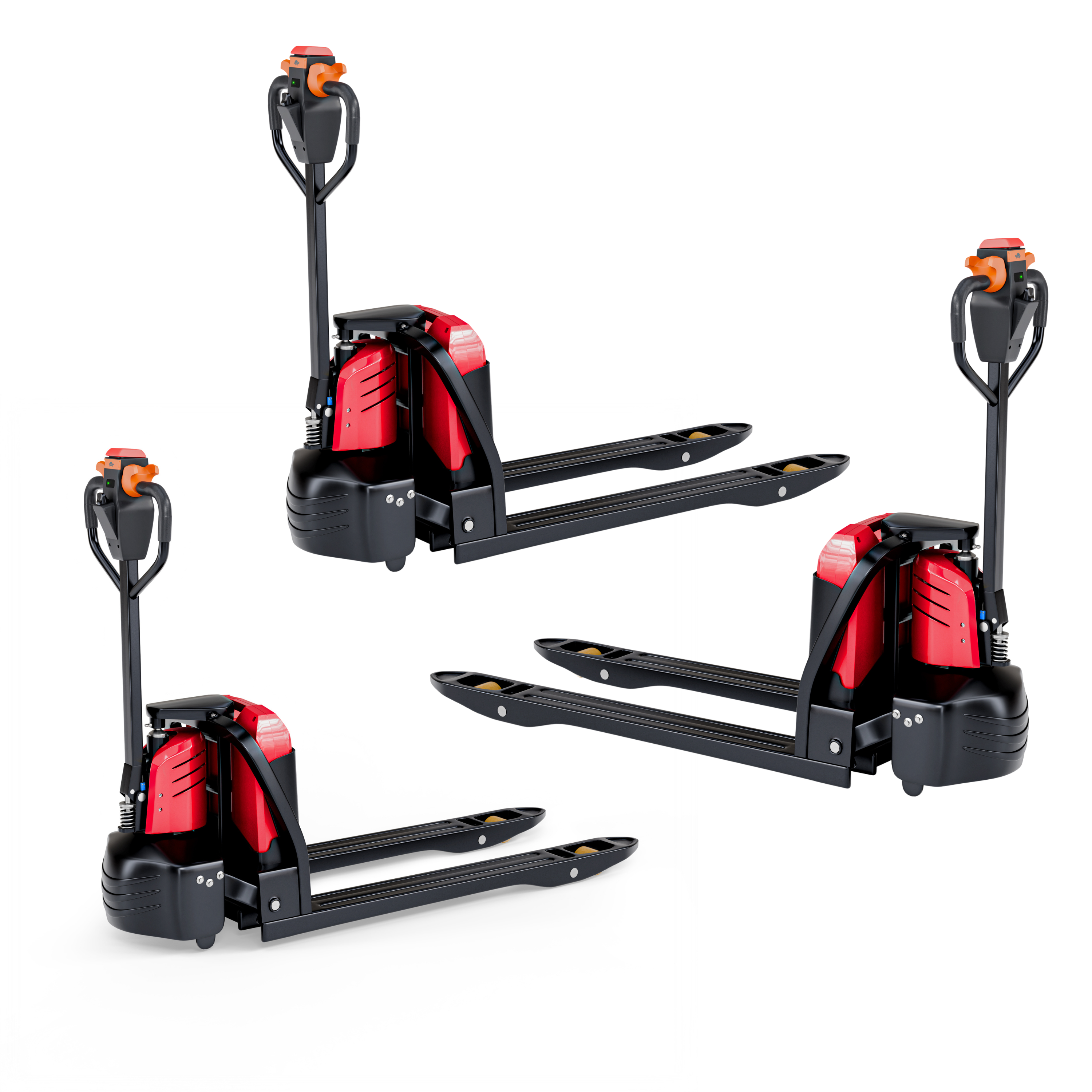 3 Pack Full Electric Pallet Jack – 4,400 lb Capacity Each | Lithium Battery | US-EPT44K DN