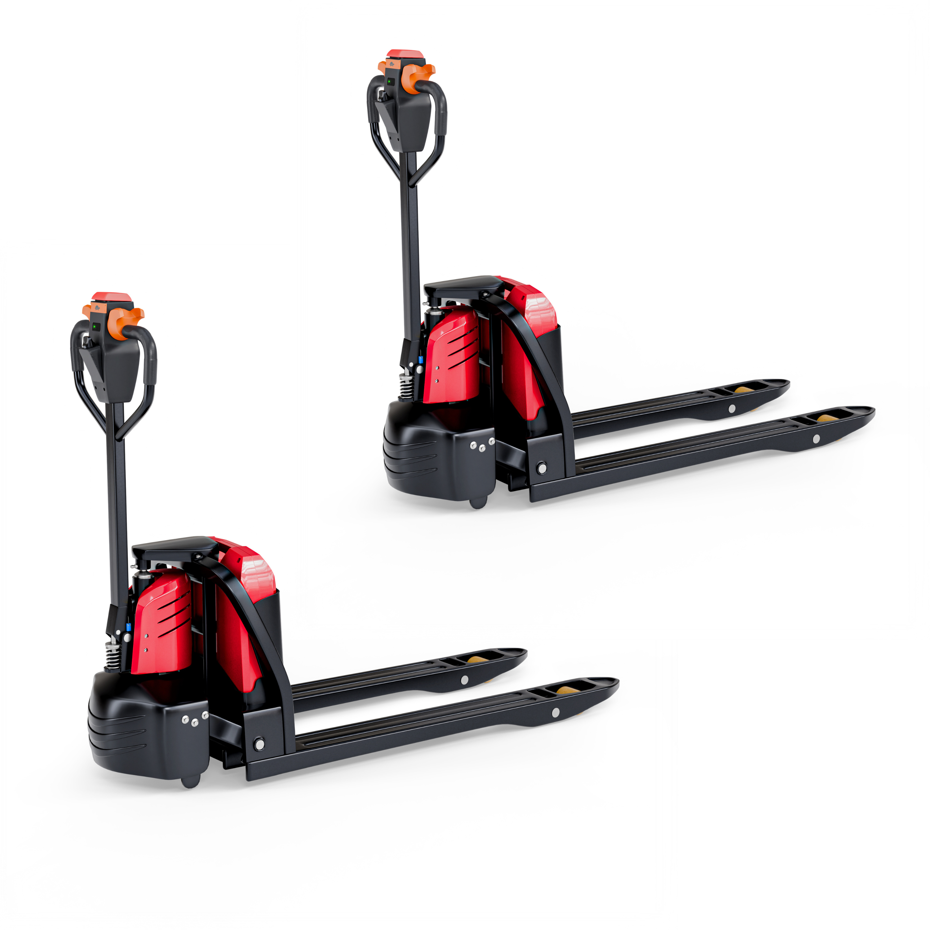 2 Pack Full Electric Pallet Jack – 4,400 lb Capacity Each | Lithium Battery | US-EPT44K DN