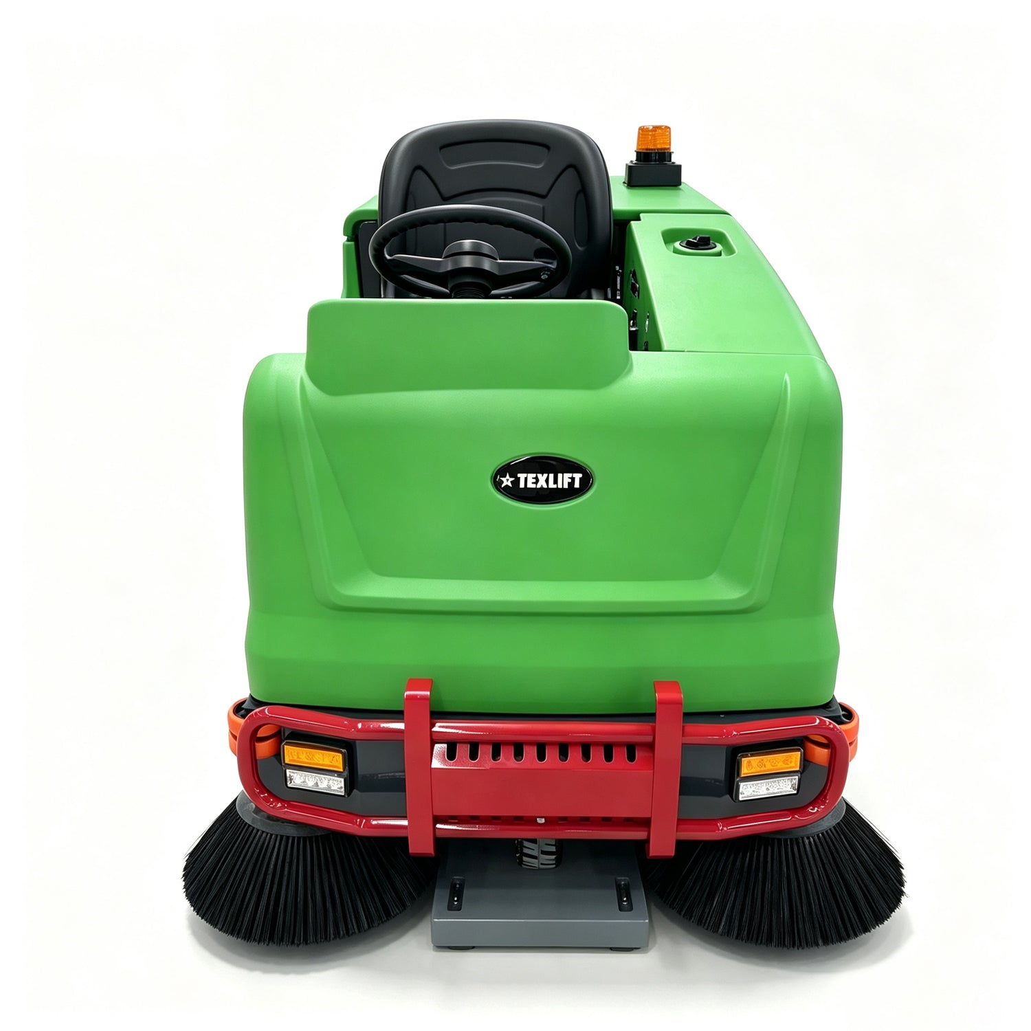 57" Ride-On Industrial Floor Sweeper & Scrubber with 48" Scrubbing Path | US-TX SCSW42