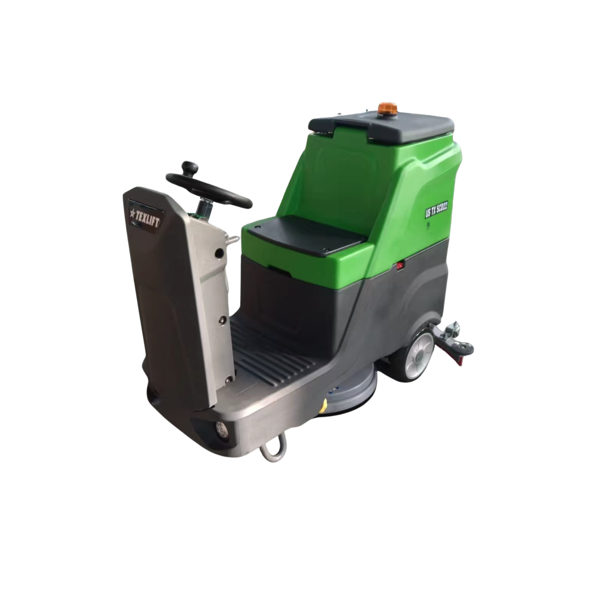 Ride-On Floor Scrubber – US-TX SCD22 (22″ Cleaning Path, 24V Battery Powered)