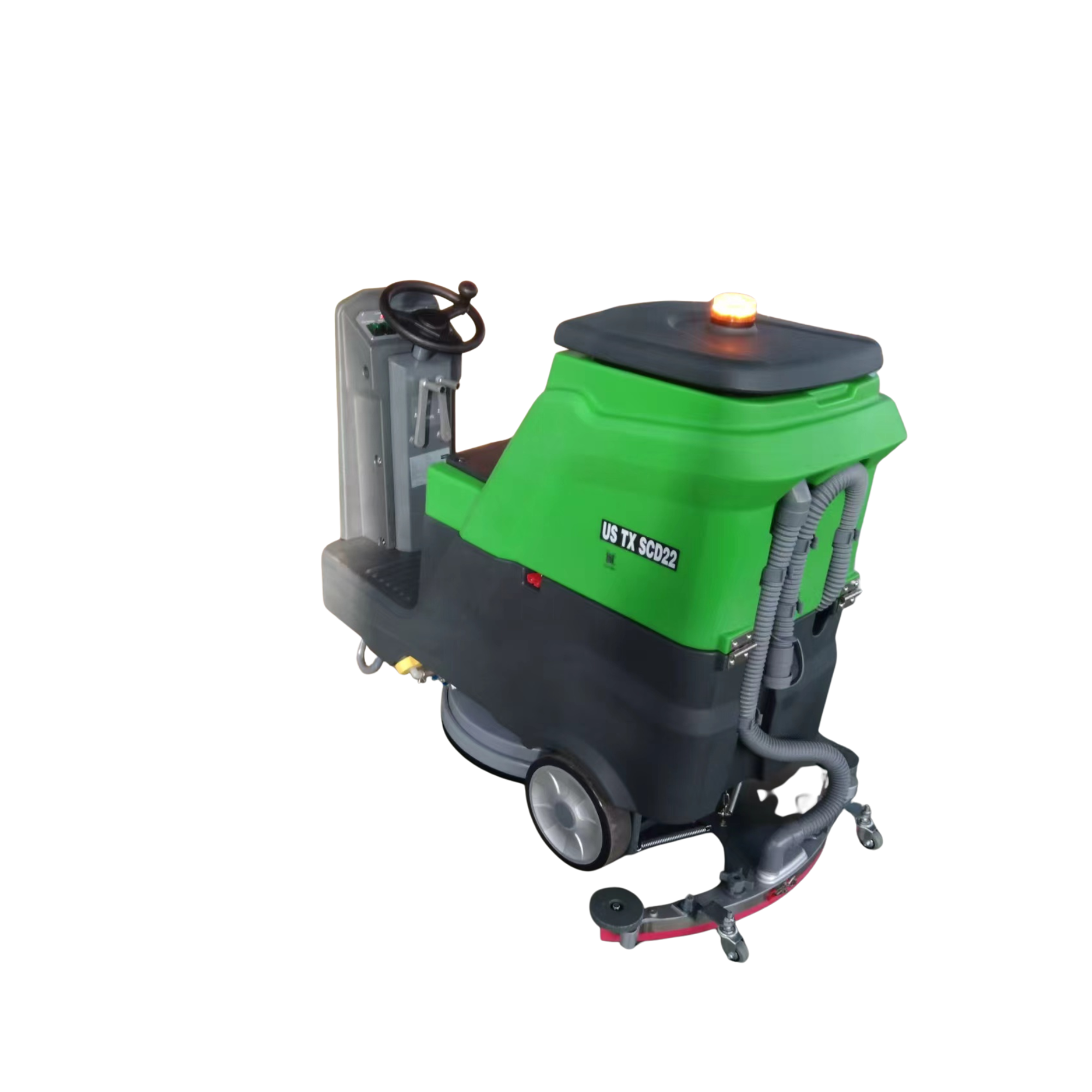 Ride-On Floor Scrubber – US-TX SCD22 (22″ Cleaning Path, 24V Battery Powered)