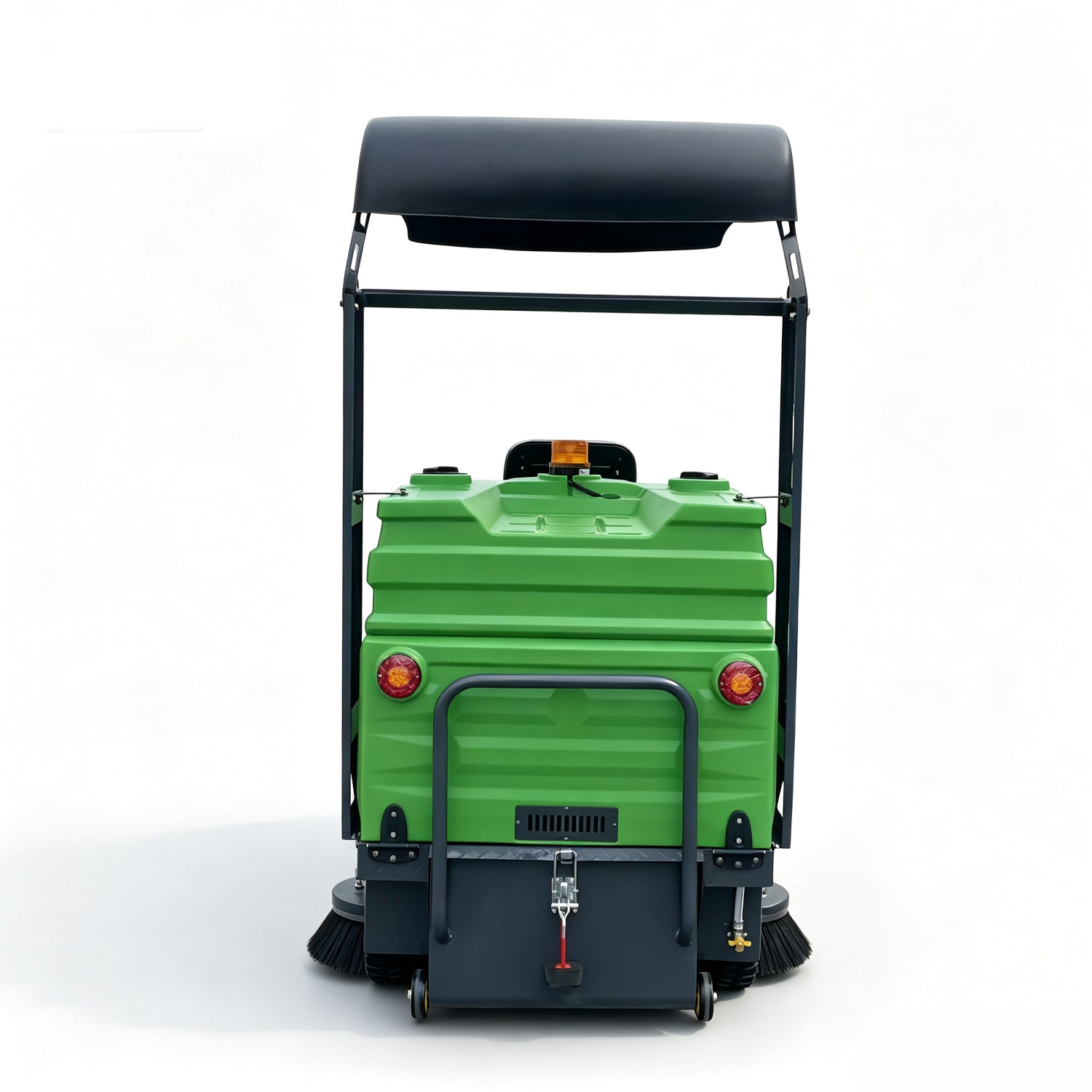 57" Ride-On Electric Floor Sweeper with Canopy, 48-Gallon Hopper | US-TX SWCED57