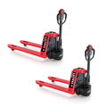 2-Pack Electric Pallet Jacks 3300 lbs – 48V Lithium, Full Electric