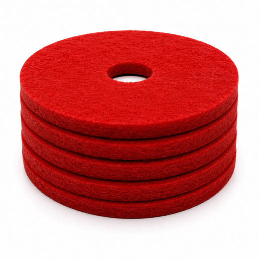 21" Red Floor Cleaning Pad for US-TX SC21 Walk-Behind Floor Scrubber - TEXLIFT