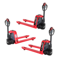 3-Pack Electric Pallet Jacks 3300 lbs – 48V Lithium, Full Electric