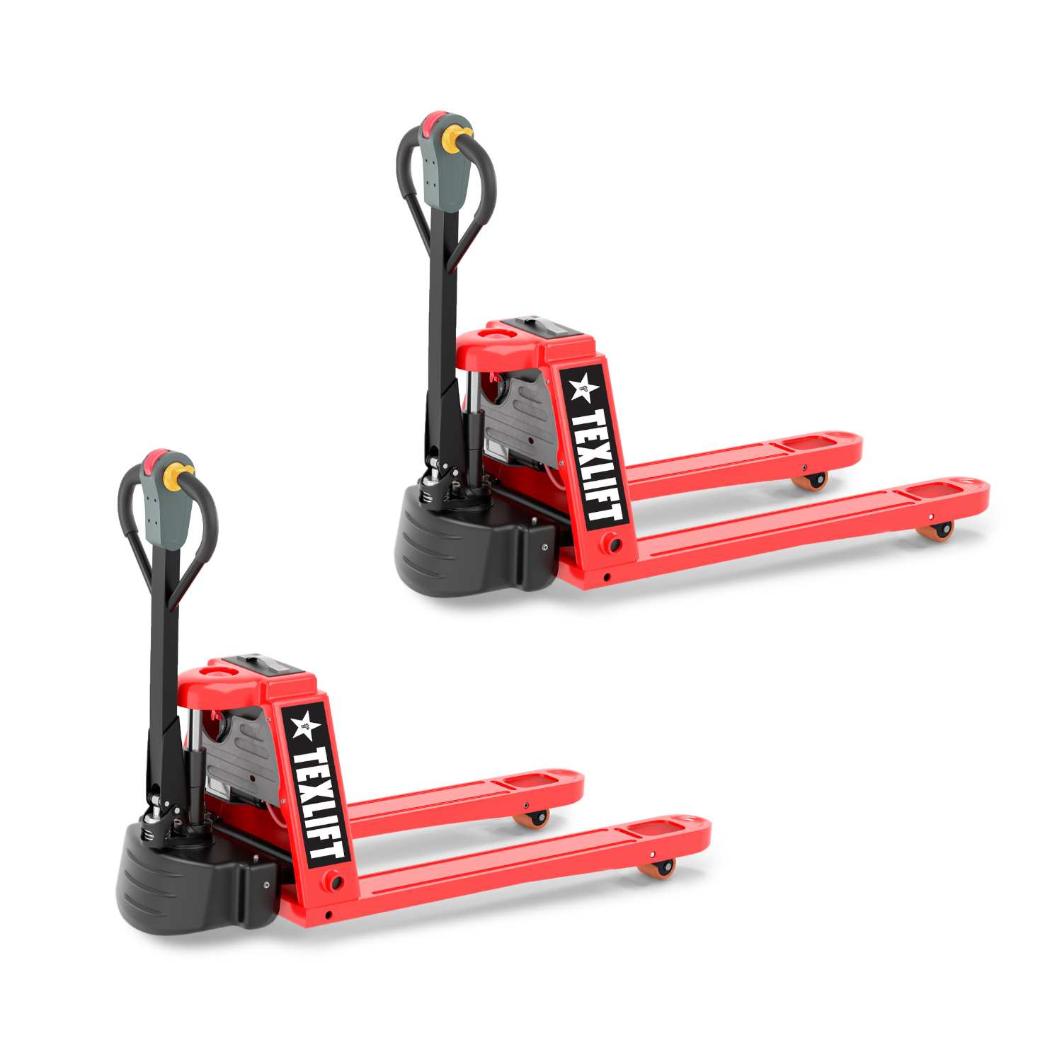 2 Pack of 3300 Lbs Electric Pallet Jack US-EPT33KFE – Heavy-Duty Performance