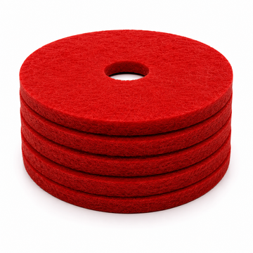 21" Red Floor Cleaning Pad for US-TX SC21 Walk-Behind Floor Scrubber