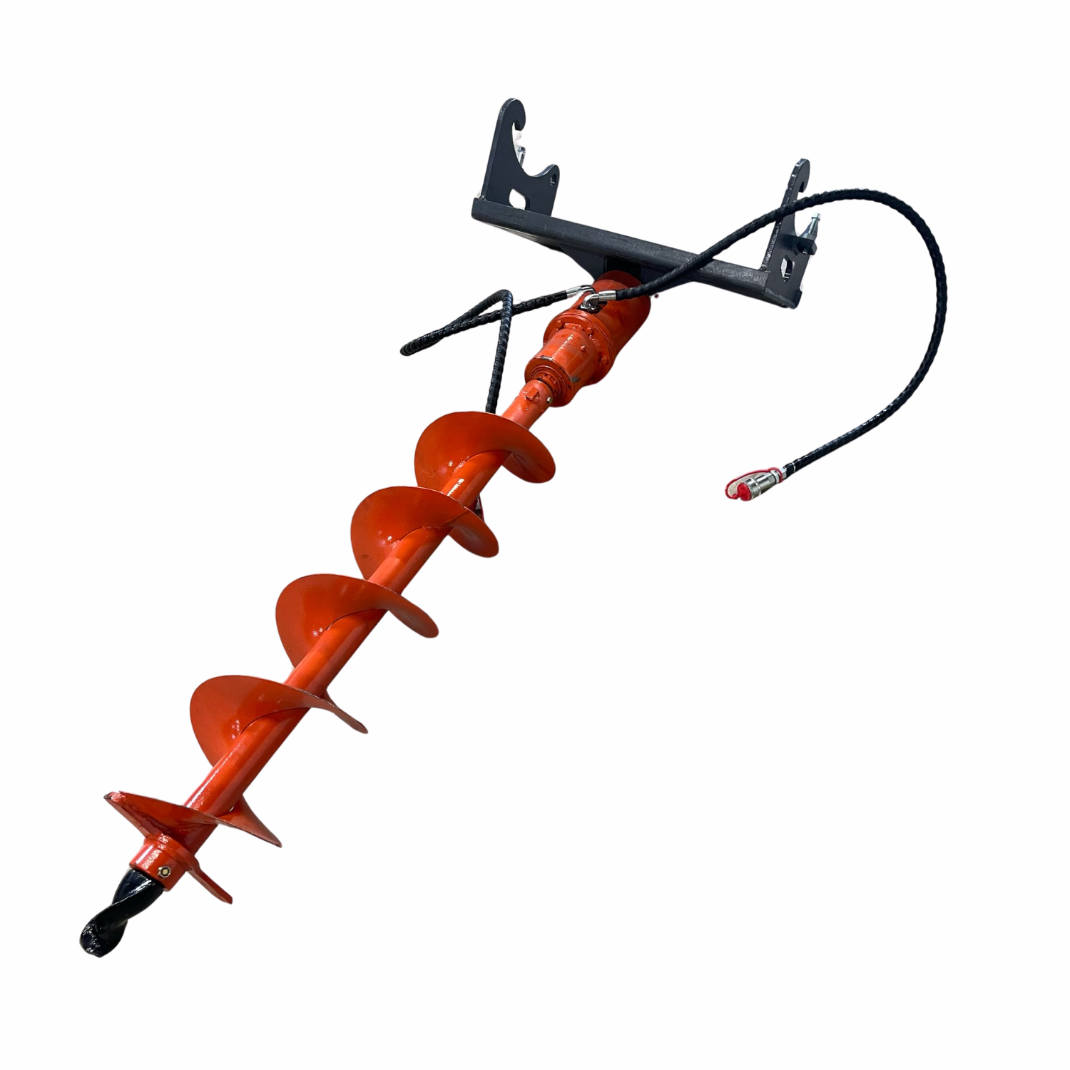 Auger Attachment 9.8" x 47.2" for Electric Wheel Loaders US-TXL140 & US-TXL140PRO – Quick Hitch Compatible - TEXLIFT
