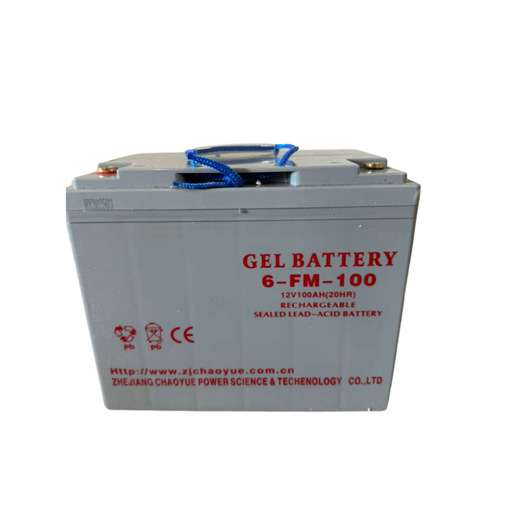 12V 100Ah GEL Battery (6-FM-100) – Compatible with Texlift US-ESB33K Electric Stackers