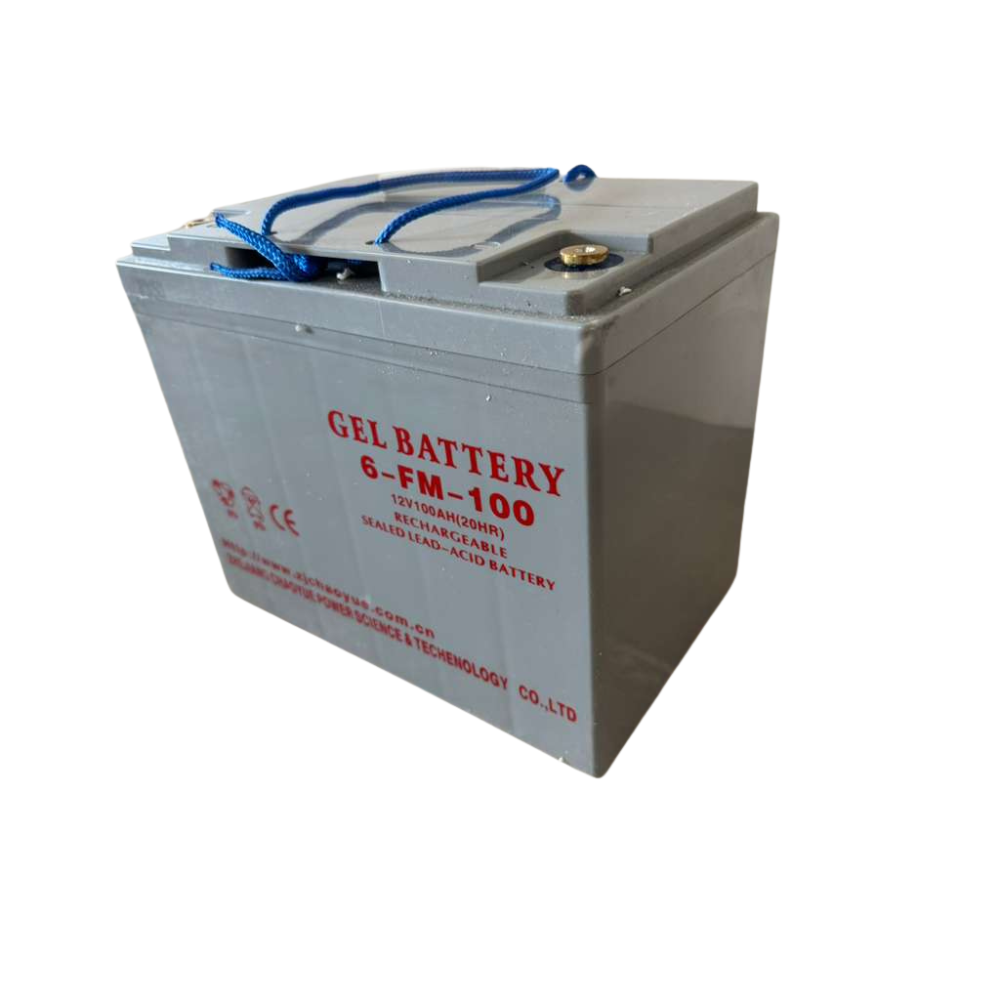 12V 100Ah GEL Battery (6-FM-100) – Compatible with Texlift US-ESB33K Electric Stackers