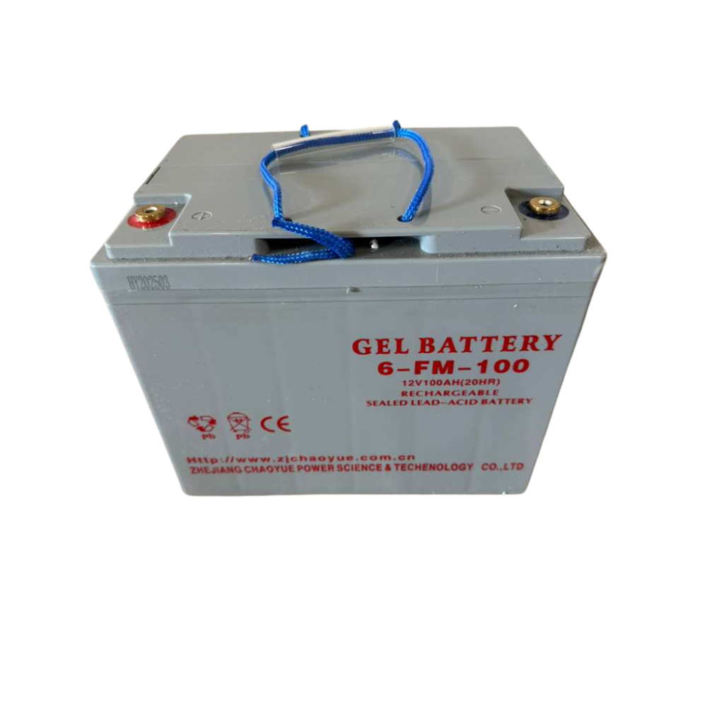 12V 100Ah GEL Battery (6-FM-100) – Compatible with Texlift US-ESB33K Electric Stackers