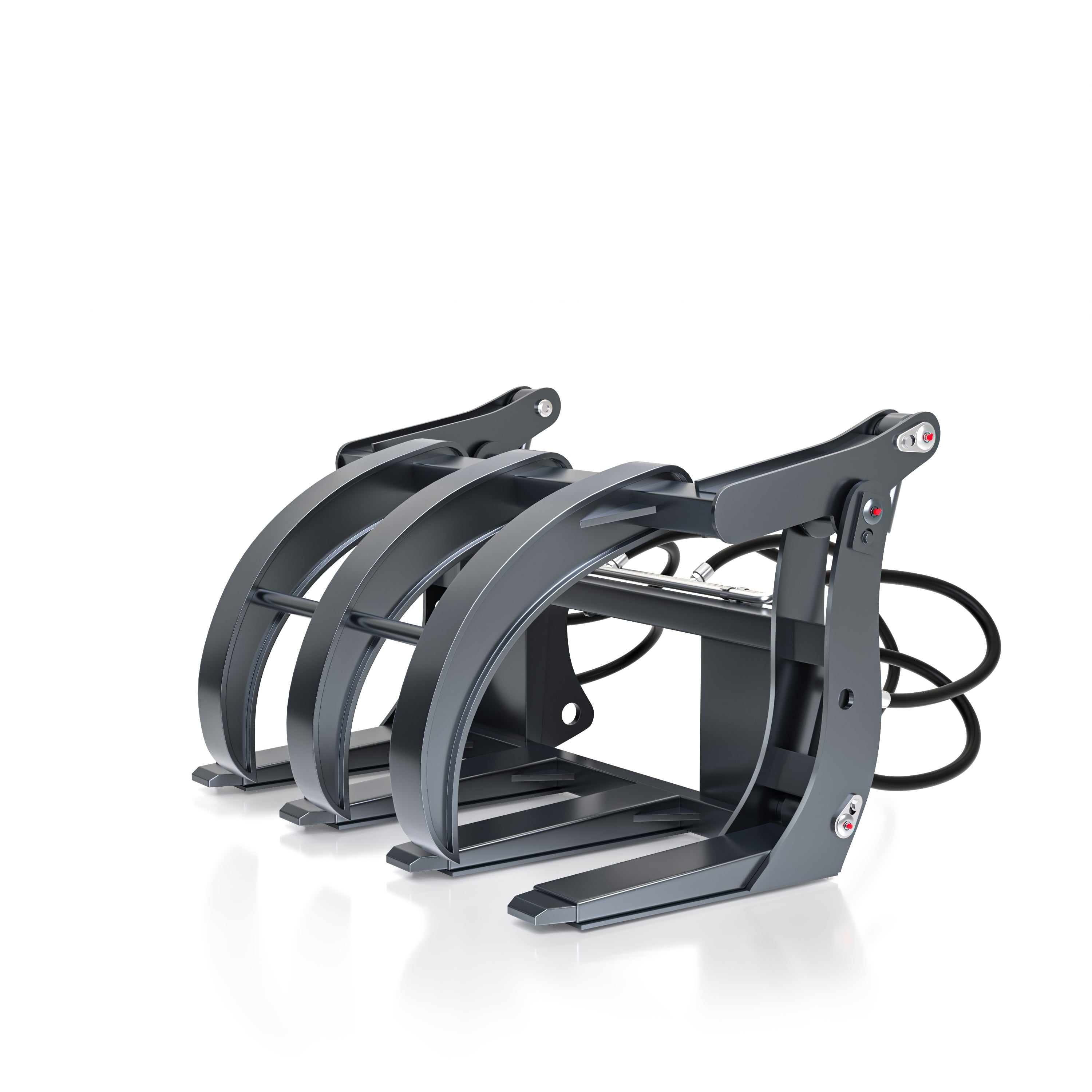 Grapple Attachment (Upper 3 Forks / Lower 4 Forks) for US-TXL88 & US-TXL88 PRO Electric Wheel Loaders - TEXLIFT