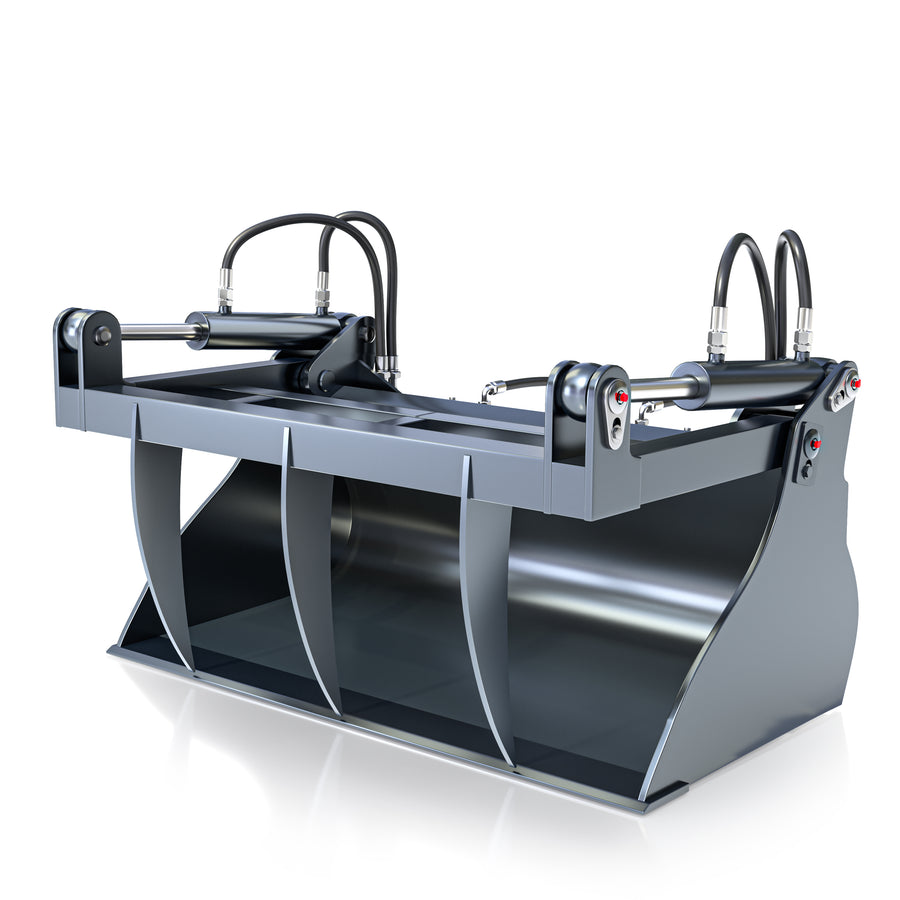 Heavy-Duty Grapple Bucket Attachment for TXL140 Electric Loaders - TEXLIFT