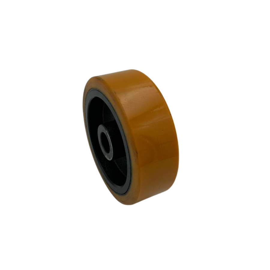 Heavy-duty drive wheel for TEXLIFT electric stackers US-DS33K, US-ES33K, and US-ESN33K. Direct-fit replacement for smooth traction and reliability. - TEXLIFT