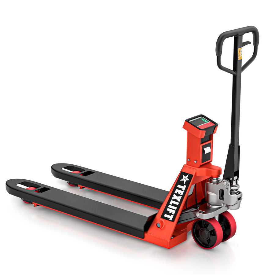 Manual Pallet Jack with Scale & Printer – US-PTSCP55K (5,500 lbs Capacity) - TEXLIFT