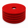 5-Pack 18" Red Floor Cleaning Pads for Texlift US-TX SC18 Walk-Behind Floor Scrubber