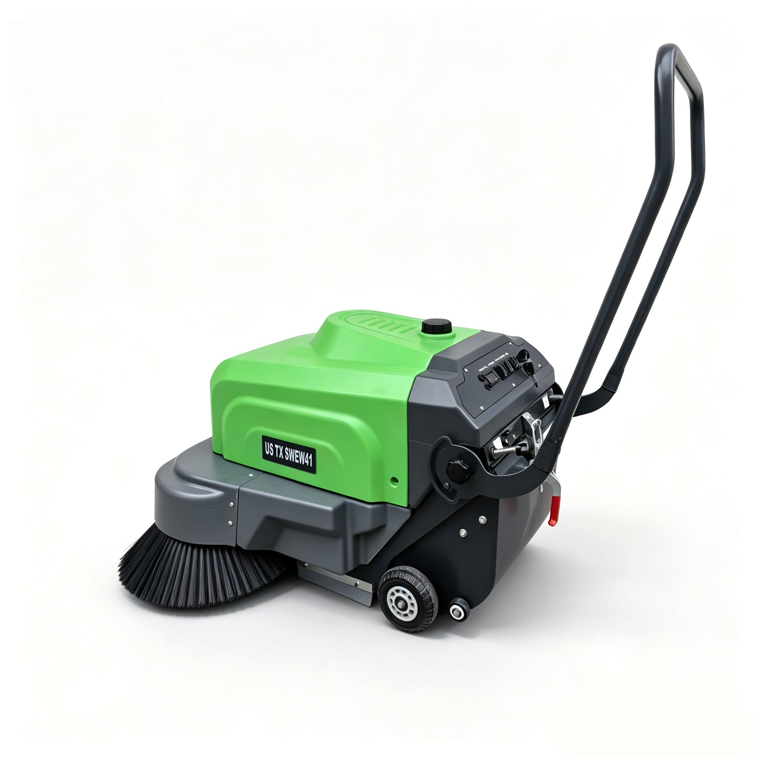 41" Walk-Behind Electric Floor Sweeper with Dual Side Brushes | US-TX SWEW41