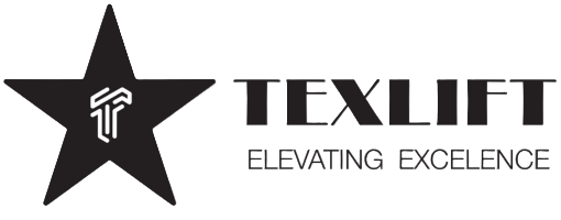 Texlift logo with a black star and text on a white background