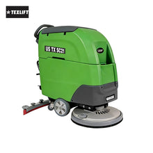 US-TX SC21 Walk-Behind Scrubber — 21″ Cleaning Path, High-Capacity Tanks, 24V Power