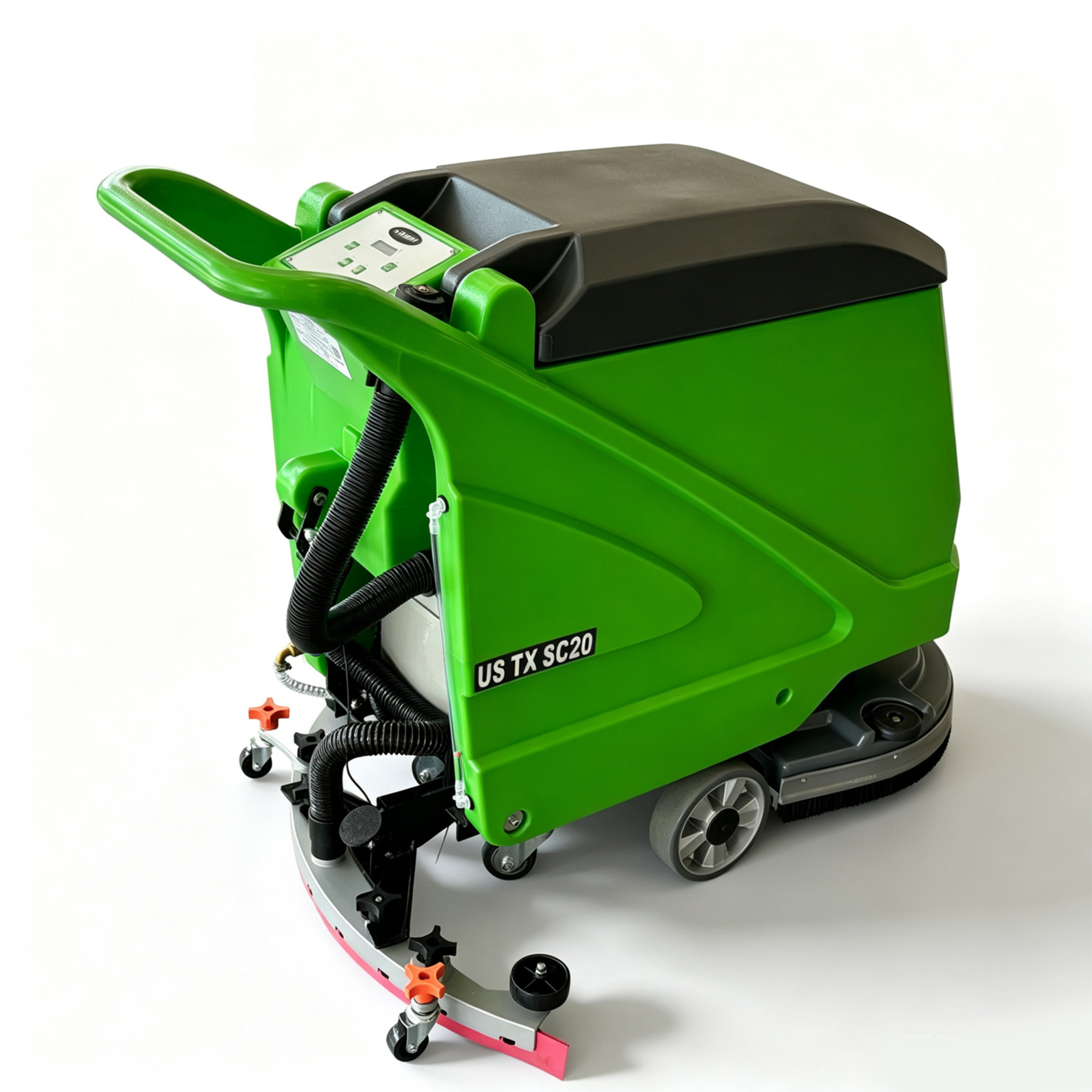 Commercial 20" Walk-Behind Floor Scrubber Machine | US-TX SC20