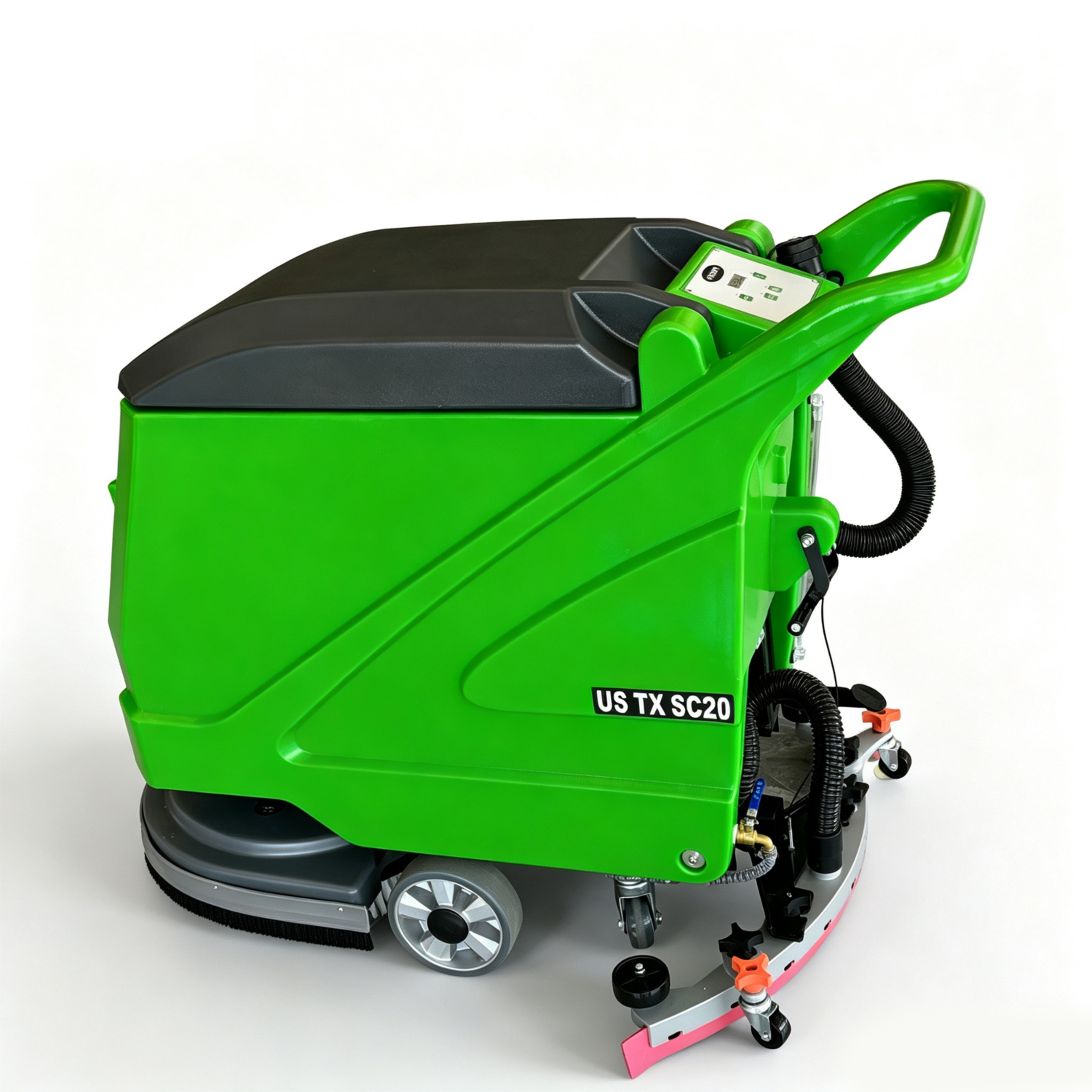 Commercial 20" Walk-Behind Floor Scrubber Machine | US-TX SC20