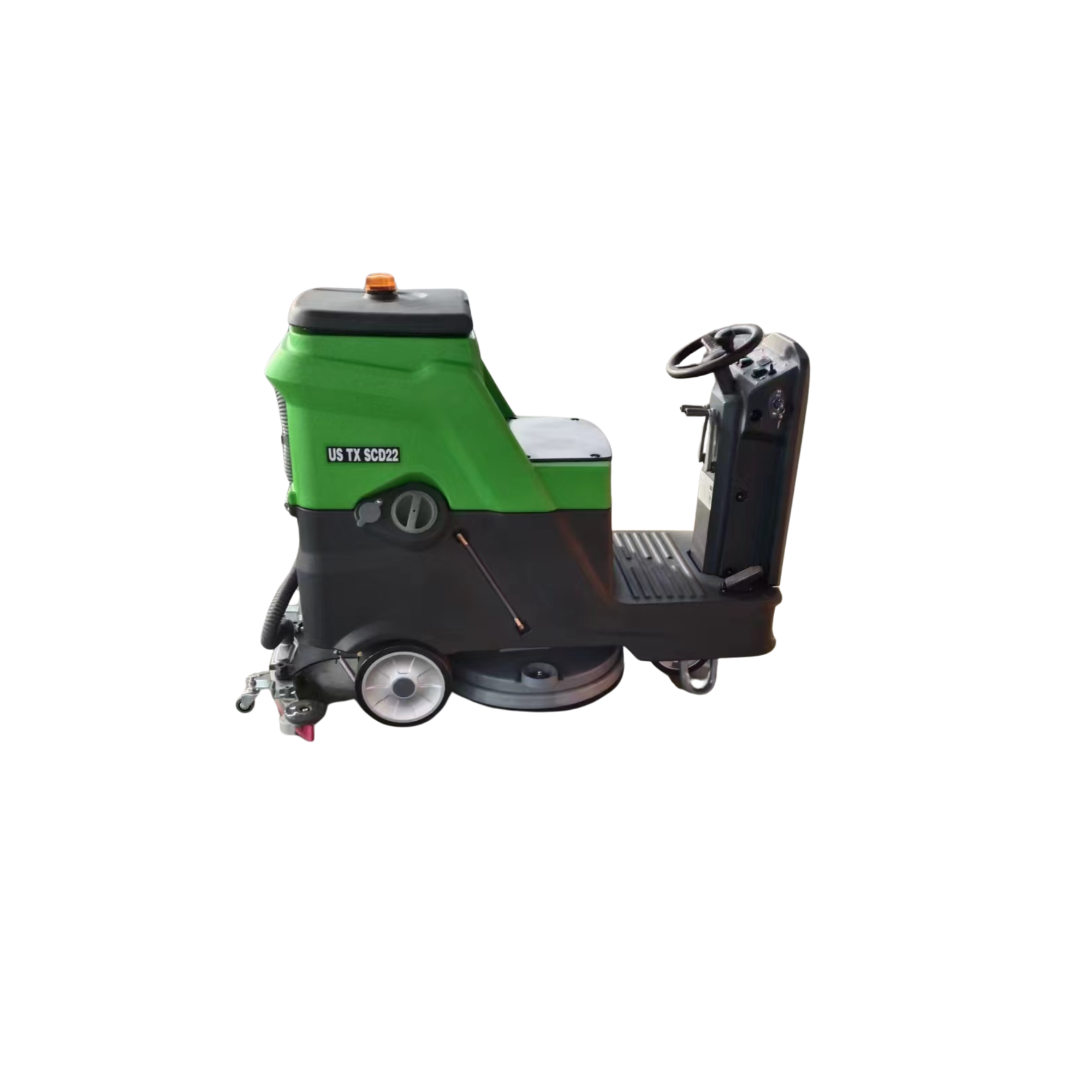 Ride-On Floor Scrubber – US-TX SCD22 (22″ Cleaning Path, 24V Battery Powered)
