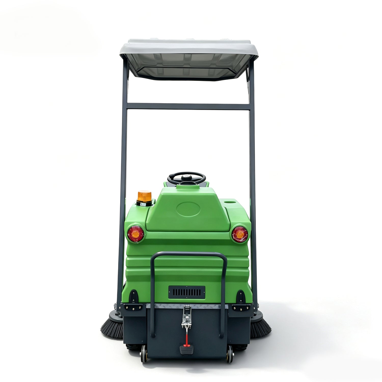 51" Ride-On Electric Floor Sweeper with Canopy, 24-Gallon Hopper | US-TX SWCED51