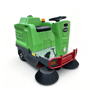 51" Ride-On Electric Floor Sweeper, 24-Gallon Hopper | US-TX SWED51
