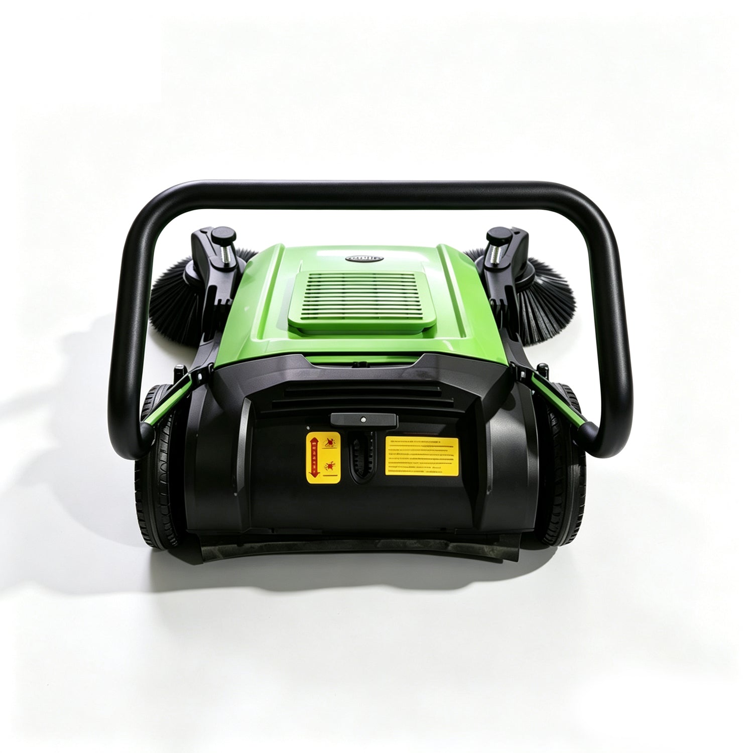 43" Manual Push Floor Sweeper with Dual Side Brushes, 14.5-Gallon Hopper | US-TX SWM39