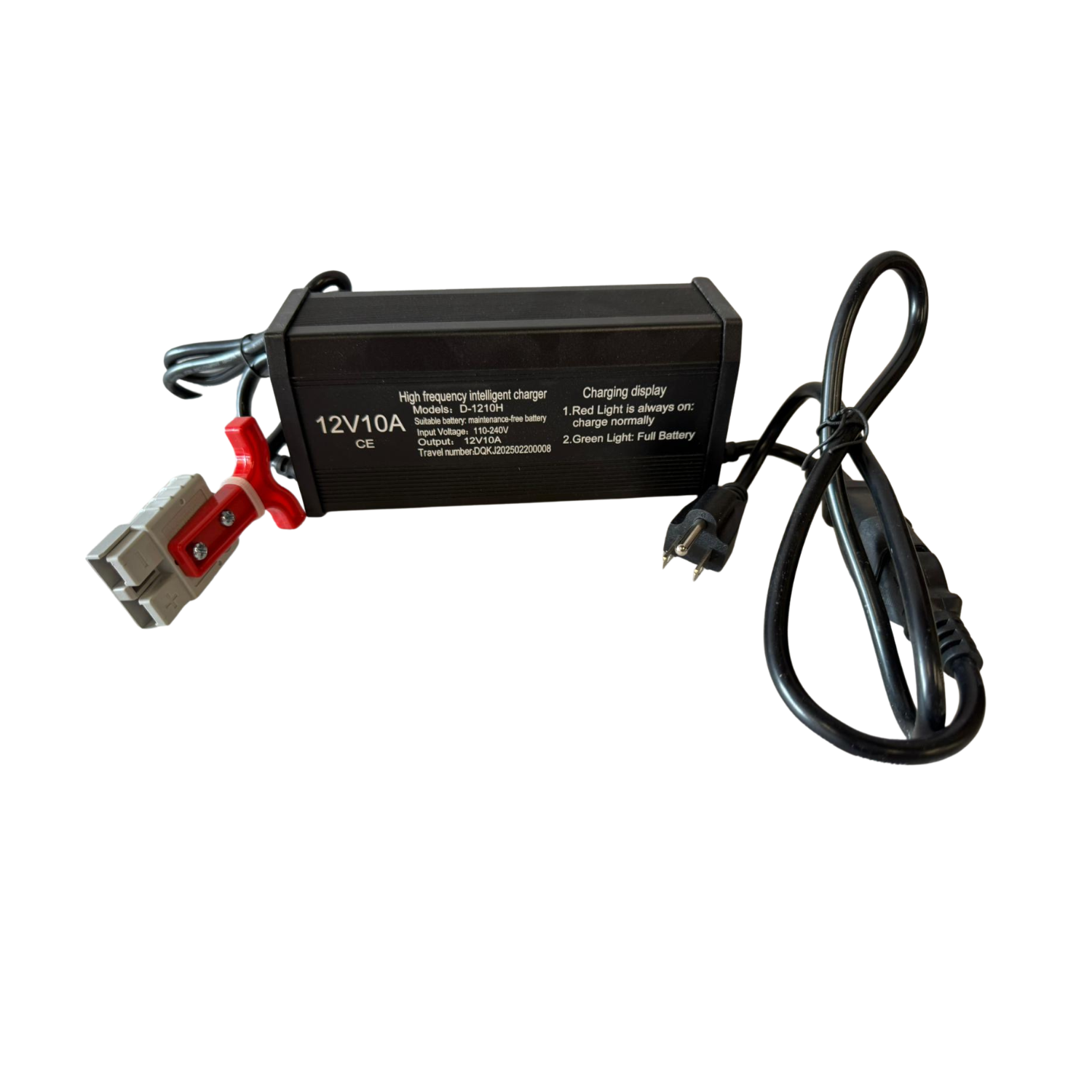 12V/10A Smart Battery Charger – Fits US-ZTS11KFE Semi-Electric Stacker