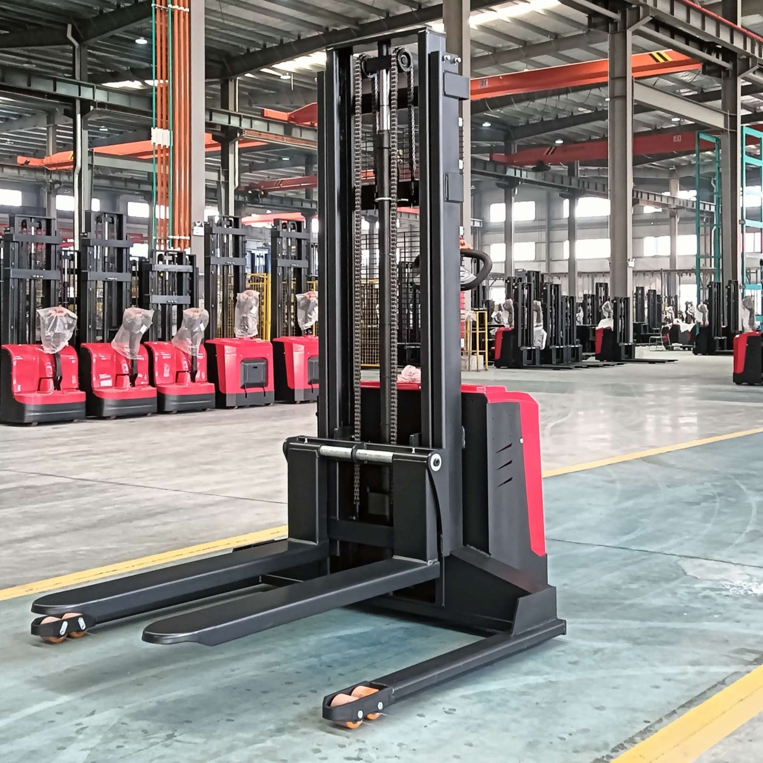 ELECTRIC STACKER WITH STAND 3300LBS - TEXLIFT