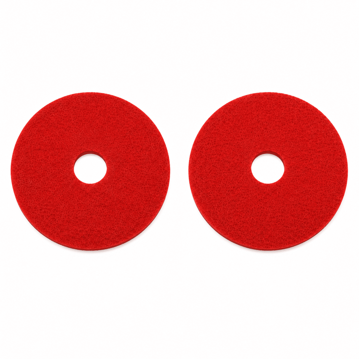 2-Pack 26" Red Floor Cleaning Pads for Texlift US-TX SCD26 Ride-On Floor Scrubber - TEXLIFT