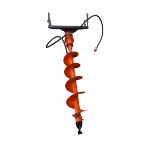 Auger Attachment 9.8" x 47.2" for Electric Wheel Loaders US-TXL140 & US-TXL140PRO – Quick Hitch Compatible - TEXLIFT