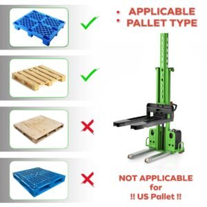 Fully Electric Self-Stacker, 2200 Lbs Capacity – Streamline Your Material Handling - TEXLIFT