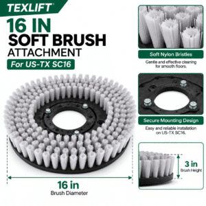 Replacement Soft Cleaning Brush for US-TX SC16 Walk-Behind Floor Scrubber