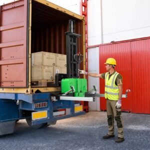 TEXLIFT US-ZTS22K SL – Full Electric Self-Loading Pallet Stacker, 2,200 lbs Capacity, 51” Lift Height - TEXLIFT