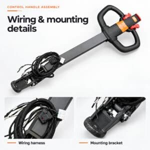 Electric Pallet Stacker Control Handle Assembly – Heavy-Duty Frei-Type Replacement for 3,300 lb Stackers