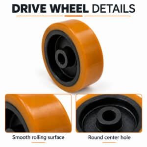 Heavy-Duty Drive Wheel Replacement for Electric Pallet Stackers – Fits US-DS33K, US-ES33K & US-ESN33K Series