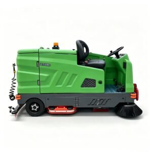 57 in Ride-On Electric Floor Sweeper & Scrubber – 48 in Scrubbing | US-TX SCSW42
